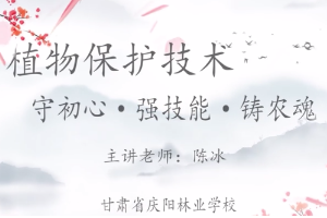 <em>微</em><em>課</em>：園林<em>技術(shù)</em><em>專業(yè)</em>《<em>植物保護(hù)</em><em>技術(shù)</em>——守初心·強(qiáng)技能·鑄農(nóng)魂》
